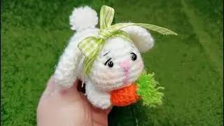Урок по вязанию крючком кролика амигуруми 🐰🥕 🧡