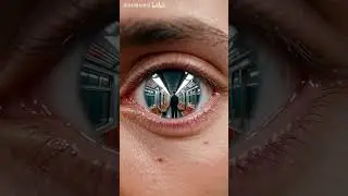 Double Reality Inside The Subway Car #trippy #illusion #perception