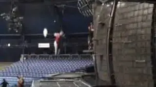 Amazing acrobatic on springboard