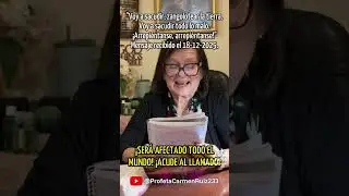 Dios hablando. Profeta Carmen Ruiz #ericapuquirreministerios 