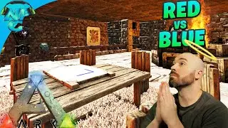 ARK Escaping Evolved - Red vs Blue the Battle Between Ragnarok Coordinates! E6