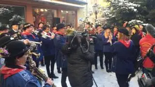 Narrenmarsch Rottweil, Heilig drei König 2017, Abstauben