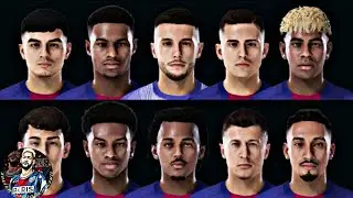 Полный набор лиц BARCELONA FC26, перенесенный в FIFA 16 Mobile ||Оригинальный набор лиц