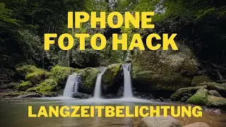 iPhone photo hack - Waterfall long exposure with one click
