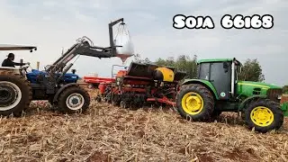 Testando os pneus novo do JD6100 o Jandira na pressão 