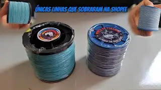 REVIEW Linhas DENTE de PIRANHA e linha P9 | VÁRIAS LOJAS BANIDAS 🚫⚠️