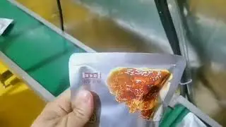 Bowl feeding type packing machine for food in premade pouches