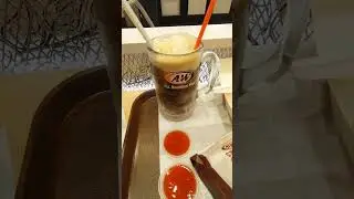 A&W fastfood at Jewel Changi Airport Singapore