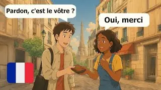 20 Minutes of Daily French Conversation Practice | 10 Simple French Dialogues (A1-A2)