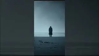 Mysterious Figure on Misty Beach: What's the Secret? #shorts