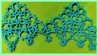 Shuttle Tatting: Lace Design For Saree And Dupatta