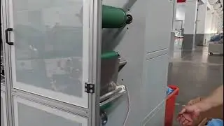 Big size surgical drape making and folding machine