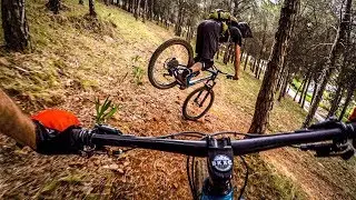 Survive this turn and I'll make it home alive 🇪🇸 Mountain Biking with Enduro Malaga