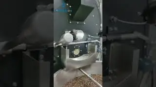 PKF-12KG Fully Automatic Coffee Roaster by Replicating Saved Profiles, Automatic Roasting No Worker