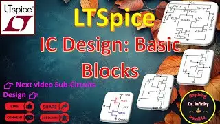 |IC Design,Basic Circuits using LTSpice Software| #electronics #nature #funny #reality #lover #food