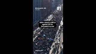 100k+ march in MPLS against ICE for 2nd week in a row