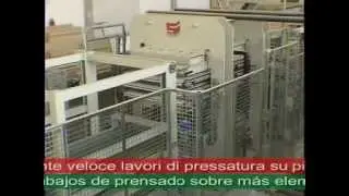 MACCHINE LAVORAZIONE LEGNO WOOD DOOR MACHINE HOT PRESS LAS 402 SERGIANI