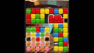 Toon Blast Level 989 - NO BOOSTERS 🐻🐺🐱 | SKILLGAMING ✔️