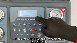AC SERVICE STATION calibration applicable for AC616 and AC616H - Unite Automotive Equipment