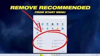 Remove Recommended Recent Files From Start Menu In Windows 11