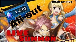 Summoning The Best Unit In GS Fairy Tail | Grand Summoners
