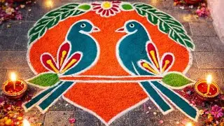 मकर संक्रांति स्पेशल रांगोळी सेजल रंगोली ला सबस्क्राईब करा