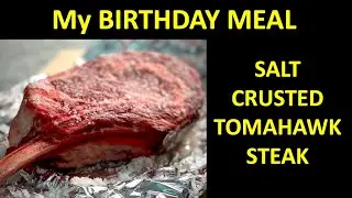 Ultimate Carnivore: Salt Crusted Tomahawk Ribeye Steak | Weber Kettle Grill & Kingsford Charcoal