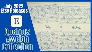 The Anchors Aweigh Collection | Jwhackers Budget Worksheets | Etsy Printable New Releases