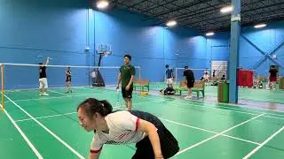 HAPI-MON Badminton - Oct 20th, 2025(Matthew/Sandy VS. Juicy/Amaris)