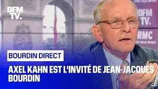Axel Kahn face &agrave; Jean-Jacques Bourdin en direct