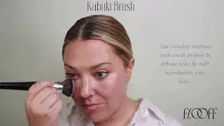 Apply Foundation: How to Use a Kabuki Brush