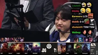 JDG vs T1 - Game 1 | 2023 MSI Bracket Day 9 | Twitch VOD with Chat