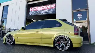 CIVIC ON AIR! #honda #civic 
