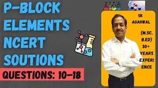 P-Block Elements NCERT Solutions Part-2 | Class 12 Chapter 7 Detailed Exercise Solved | SK Agarwal