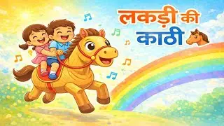 लकड़ी की काठी | Lakdi Ki Kathi, Kathi Ka Ghoda | Nursery Rhymes | kids rhymes #kidsvideo #kids #kid