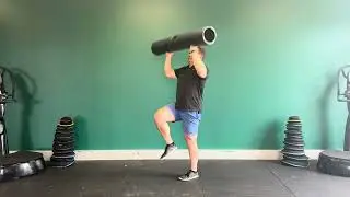 ViPR Single Leg Balance RDL to Single Leg Balance Overhead Press