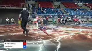 127 Lbs Round Of 32 - Melania Szawranskyj, Ohio Vs Valerie Hamilton, Illinois 8da6
