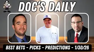 Doc's Daily Show - College Basketball - NHL and NBA Picks and Predictions - Friday 1/30/26