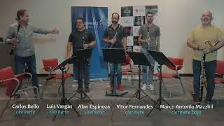 El clarinetista Vitor Fernandes se presenta en Lima. CLARIPERU