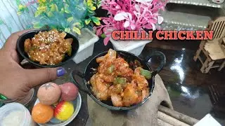 MINIATURE ||MINI CHILLI CHICKEN ||MINI COOKING TOWN |MINI KITCHEN 
