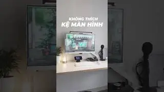 C&oacute; n&ecirc;n d&ugrave;ng kệ m&agrave;n h&igrave;nh cho g&oacute;c l&agrave;m việc? #banlamviec #decor #desksetup #nghiensetup #mecowastudio