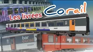 The CORAIL liveries and their great STORIES