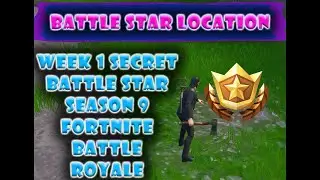 FORTNITE SECRET BATTLE STAR LOCATION!! SEE WHERE IT IS!!