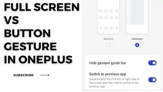 Oneplus Nord 2t - Switch Navigation Button and Gesture. What is gesture. Back button Enable