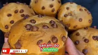 🚨ESSE CHOCOTONE QUE JÁ SAI RECHEADO DO FORNO❗A RECEITA  MAIS FACÍL PARA FAZER E PARA VENDER