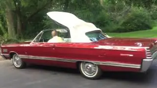 1966 Mercury Park Lane convertible top demo
