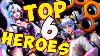 Top 6 BEST Heroes for Cyber Rebellion!!
