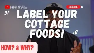 What should you put on your cottage food labels