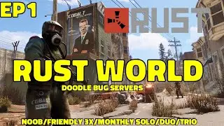 RUST WORLD | Let's Play | Naked and Afraid | EP1 | JOIN NOW
