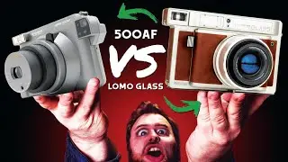 Fujifilm Instax 500af Vs Lomography WIDE Glass